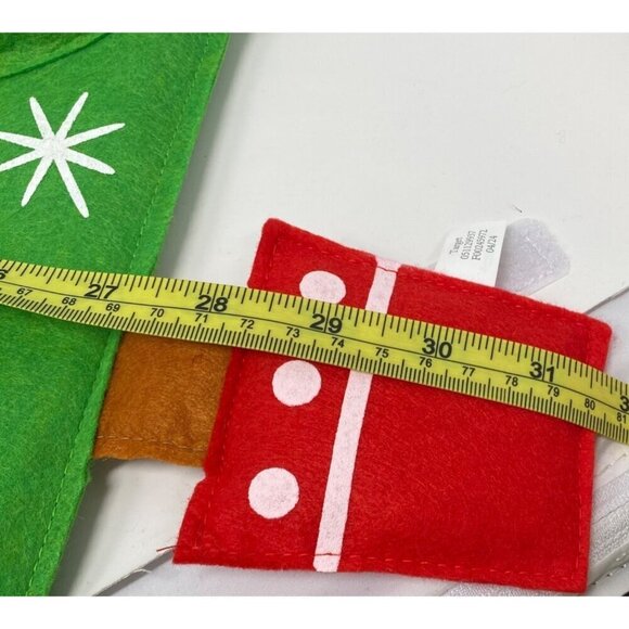 Target 31" Featherly Friends™ Christmas Tree Hanging Fabric Countdown Calendar - Picture 8 of 11